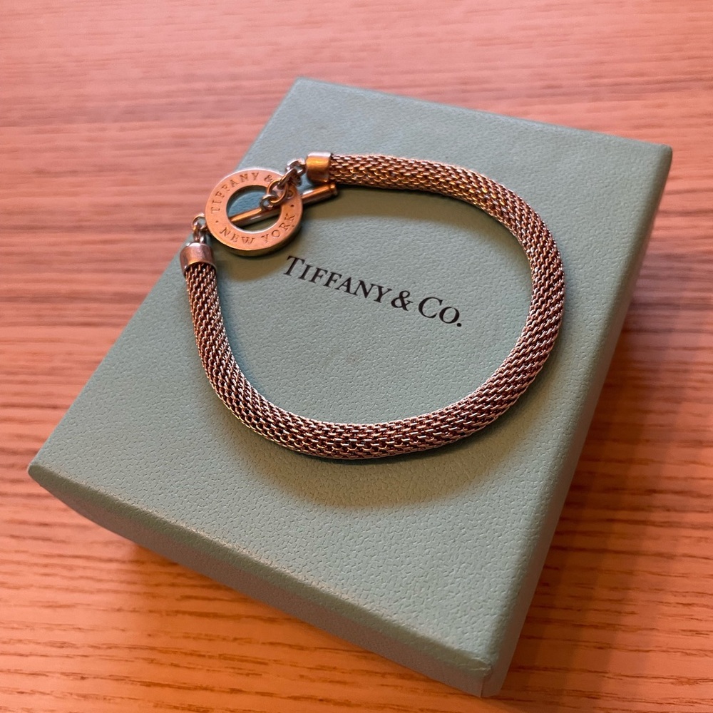 Tiffany & Co. Silver Mesh Bracelet